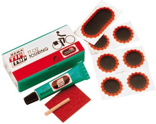 TipTop Paquetrie “7-places” - Kit de réparation pour crevaison