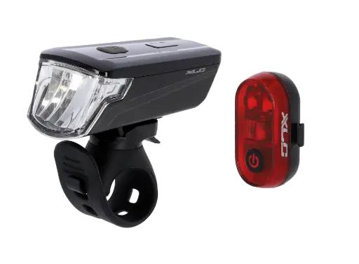 XLC Altair CL-S23 - Kit éclairage LED Avant/Arrière USB